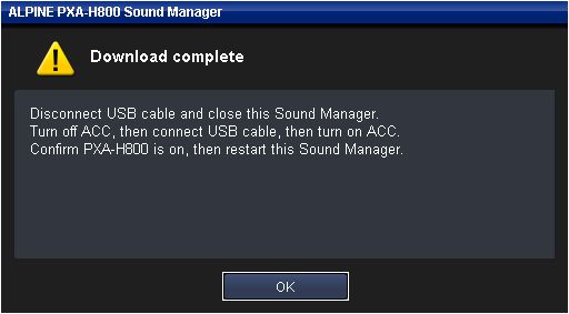 Alpine imprint sound manager software download
